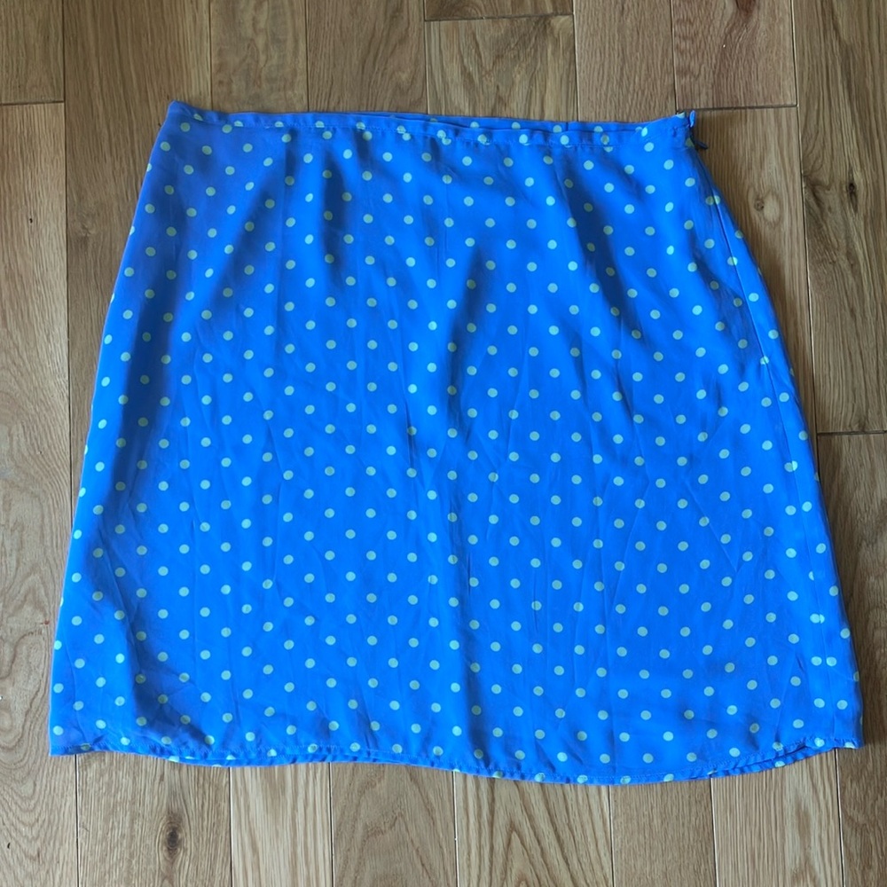 Old Navy Blue A-Line Knee-Length Skirt